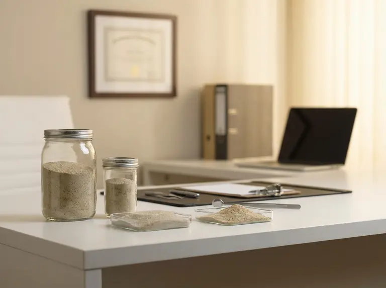 Сертификация песка мытого