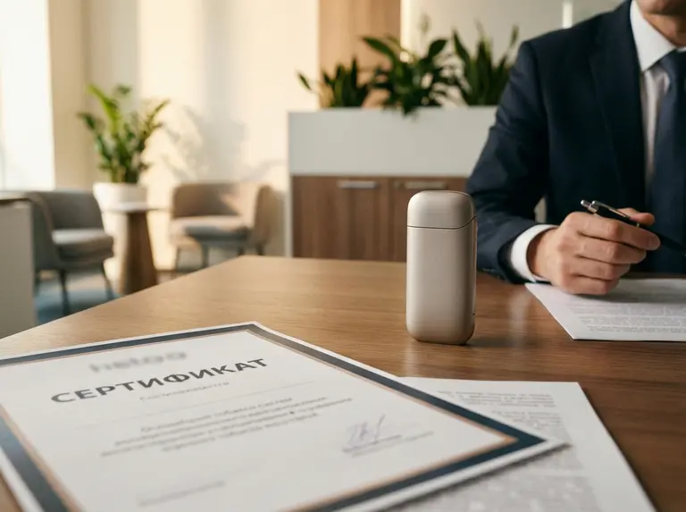 Сертификация нагреваемого табака